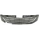 2011-2014 Toyota Sienna Grille, Painted-Black W/ Chrome Molding (CAPA).