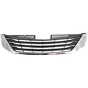 2011-2014 Toyota Sienna Grille, Chrome Shell/Black - Classic 2 Current Fabrication