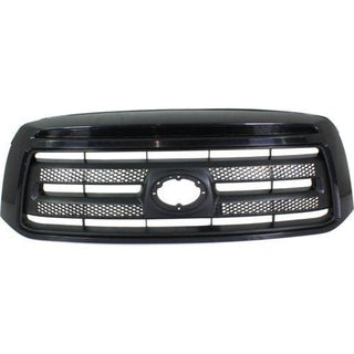 2010-2013 Toyota Tundra Pickup Grille, Painted-Black - Classic 2 Current Fabrication