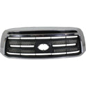 2010-2013 Toyota Tundra Pickup Grille, Chrome Shell/Black Insert - Classic 2 Current Fabrication