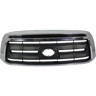 2010-2013 Toyota Tundra Pickup Grille, Chrome Shell/Black Insert - Classic 2 Current Fabrication