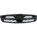 2011-2013 Toyota Corolla Grille, Painted-Black (CAPA).