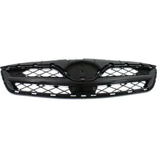 2011-2013 Toyota Corolla Grille, Painted-Black (CAPA).