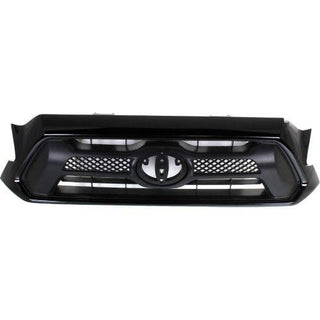 2012-2015 Toyota Tacoma Grille, Painted-Black - Classic 2 Current Fabrication