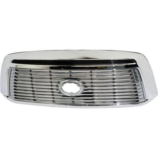 2010-2013 Toyota Tundra Grille, Chrome/satin/nickel - Classic 2 Current Fabrication