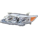 2010-2011 Toyota Camry Head Light LH, Assy, Clear Lens, Chrome.