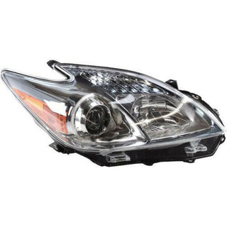 2010-2011 Toyota Prius Head Light RH, Lens And Housing, Halogen - Capa.