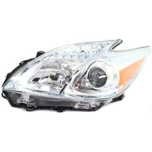 2010-2011 Toyota Prius Head Light LH, Lens And Housing, Halogen.