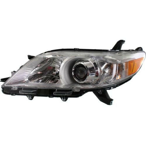 2011-2015 Toyota Sienna Head Light LH, Assembly, Halogen.