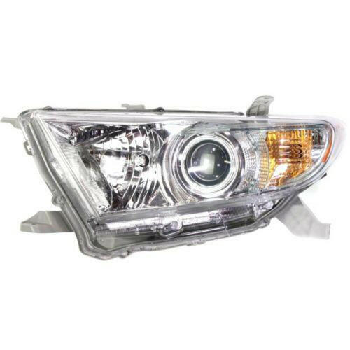 2010 Toyota Highlander Head Light LH, Assembly, USA Built, Sport Model.