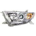 2010 Toyota Highlander Head Light LH, Assembly, USA Built, Sport Model.
