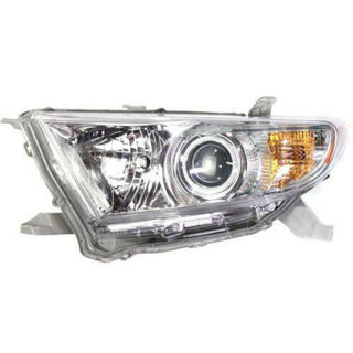 2010 Toyota Highlander Head Light LH, Assembly, USA Built, Sport Model.