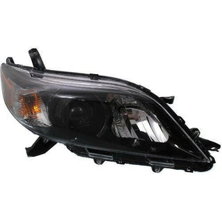 2011-2014 Toyota Sienna Head Light RH, Assembly, Halogen, SE Model.