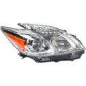 2012-2015 Toyota Prius Head Light RH, Lens And Housing, Halogen.