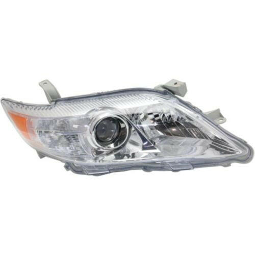 2010-2011 Toyota Camry Head Light RH, Lens And Housing, Clear Lens.