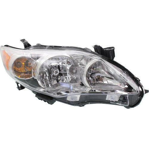 2011-2013 Toyota Corolla Head Light RH, Assembly, Base/CE/LE/L Models.