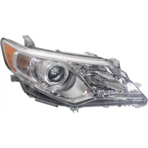 2012-2014 Toyota Camry Head Light RH, Assembly, Halogen, Hybrid/L/LE/XLE.