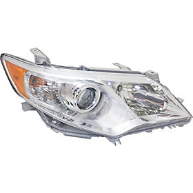 2012-2014 Toyota Camry Head Light RH, Assembly, Halogen, Hybrid/L/LE/XLE.