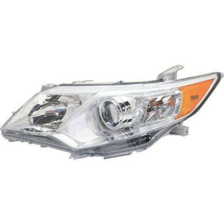 2012-2014 Toyota Camry Head Light LH, Assembly, Halogen, Hybrid/L/LE/XLE.