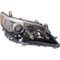 2012-2014 Toyota Camry Head Light RH, Lens And Housing, Hid.