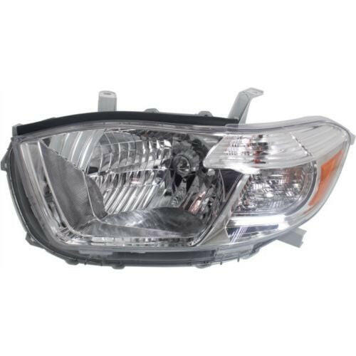 2010 Toyota Highlander Head Light LH, Assembly, Base/Limited/SE, USA.
