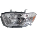 2010 Toyota Highlander Head Light LH, Assembly, Base/Limited/SE, USA.