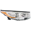 2014-2016 Toyota Highlander Head Light RH, Assembly, w/Out Smoked Chrome.