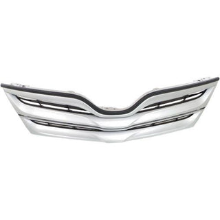 2013-2016 Toyota Venza Grille, Silver Shell/Black (CAPA) - Classic 2 Current Fabrication