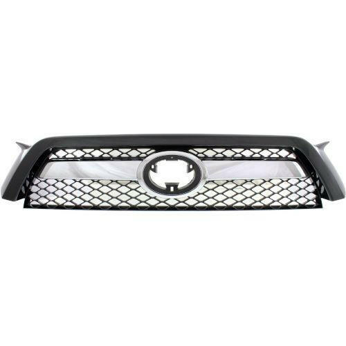2010-2013 Toyota 4runner Grille, Primed W/ Chrome Center.