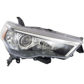 2014-2015 Toyota 4runner Head Light RH, Lens And Housing, Black Interior.