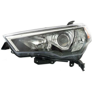 2014-2015 Toyota 4runner Head Light LH, Lens And Housing, Black Interior.