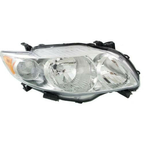 2009-2010 Toyota Corolla Head Light RH, Lens And Housing.