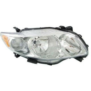 2009-2010 Toyota Corolla Head Light RH, Lens And Housing.