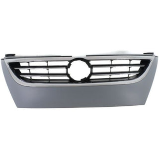 2009-2012 Volkswagen Passat CC Grille, Painted-gray - Classic 2 Current Fabrication