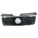 2006-2010 Volkswagen Passat Grille, Chrome Shell/Black W/O Parkng Aid.