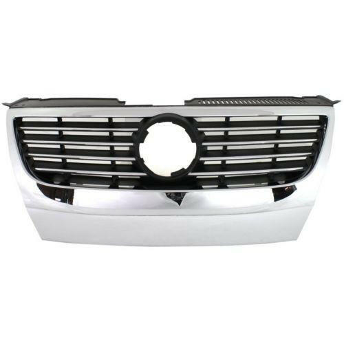 2006-2010 Volkswagen Passat Grille, Chrome Shell/Black W/ Chrome Insert.