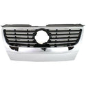 2006-2010 Volkswagen Passat Grille, Chrome Shell/Black W/ Chrome Insert.
