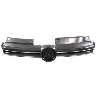 2010-2014 Volkswagen Jetta Grille, With Chrome, Wagon - Classic 2 Current Fabrication