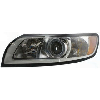 2008-2011 Volvo V50 Head Light LH, Assembly, Halogen.
