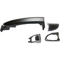 2011-2014 Volkswagen CC Front Door Handle LH, Prmd Blk, w/o Hole, w/o Sensor.
