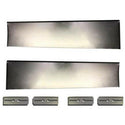 1931-1932 Chevy Full Size Smooth Running Board Set W/Adapters.