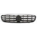 2001-2002 Suzuki Esteem Grille, Chrome Shell/Black.