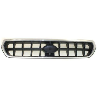 2003-2004 Subaru Outback Grille, Chrome Shell - Classic 2 Current Fabrication