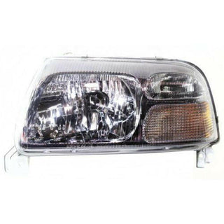 2004-2005 Suzuki Grand Vitara Head Light LH, Assembly, Black Interior.