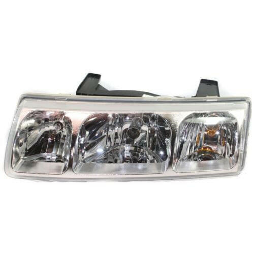 2005 Saturn Vue Head Light LH, Assembly, Chrome Interior.
