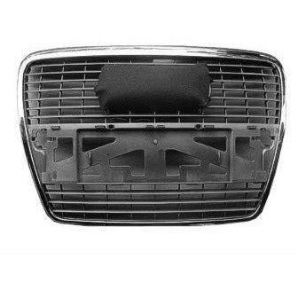2005-2009 Audi A6 Grille Silver/Black - Classic 2 Current Fabrication
