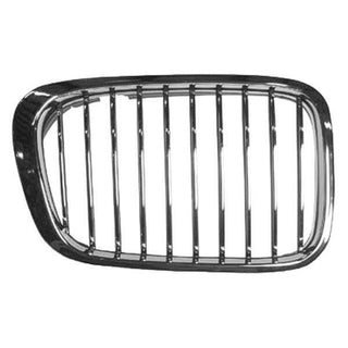 RH Grille Chrome BMW 3 Series (E46) Sedan / Wagon 99-01.