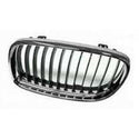 2009-2012 BMW 328 Grille LH W/O Chrome Bezel, LH.