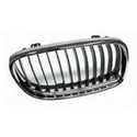 2009-2012 BMW 328 Grille RH W/O Chrome Bezel, RH.