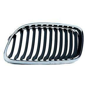 LH Grille Molding 3 Series E90 Sedan All Black 328 09-12, 335 09-11, M3.